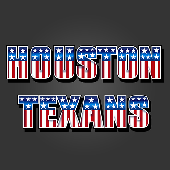 Houston Texans American Captain Logo iron on paper